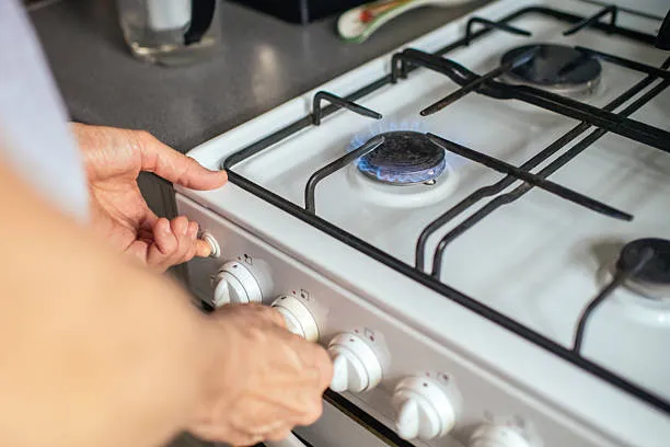 old Gas hob